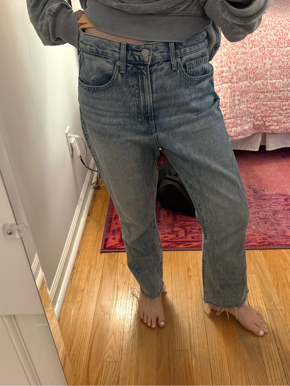 Veronica Beard Carly Kick Flare High Rise Jeans